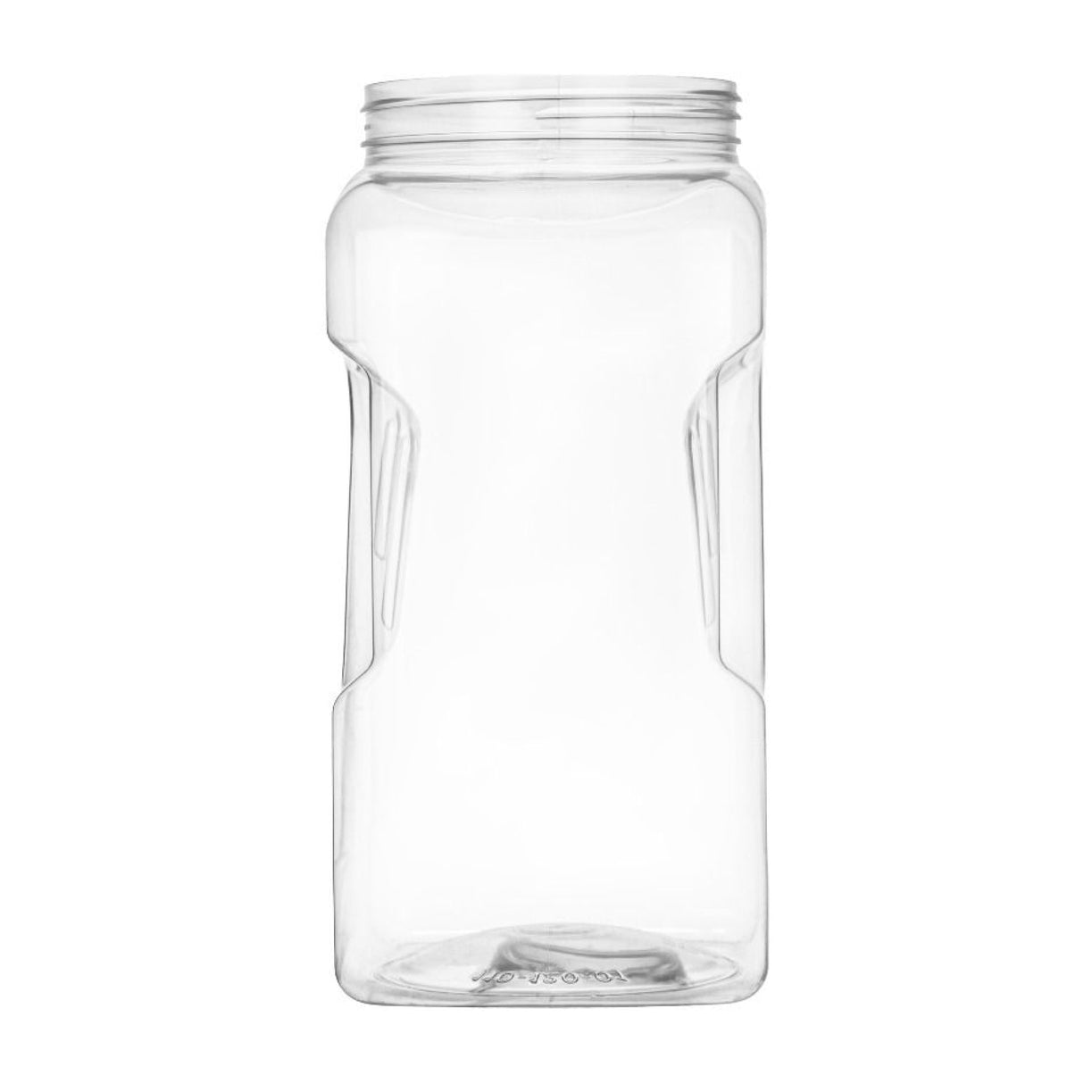1 Gallon Square PET Jars - Clear - Plastic Jar | General Bottle Supply
