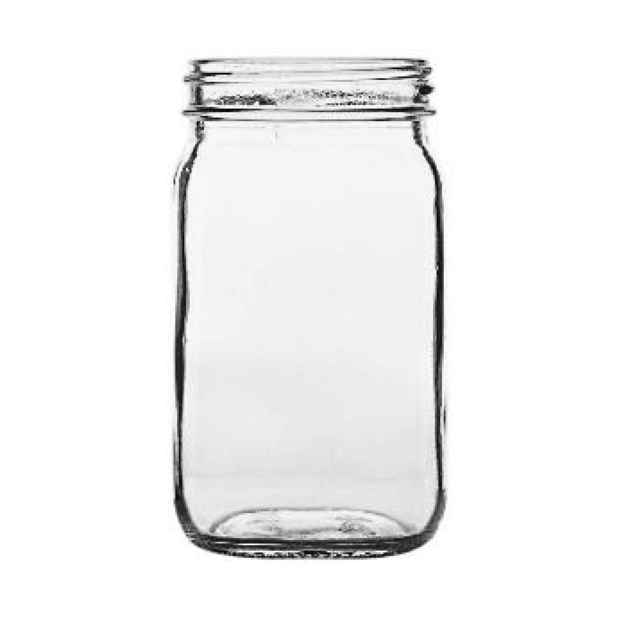 8 oz Universal Glass Jar - Flint - Glass Jar | General Bottle Supply