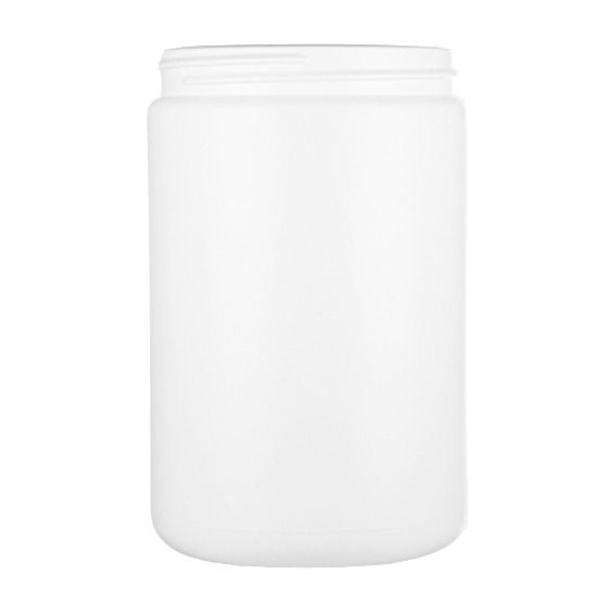 25 oz Wide Mouth HDPE Jars - White - Plastic Jar | General Bottle Supply