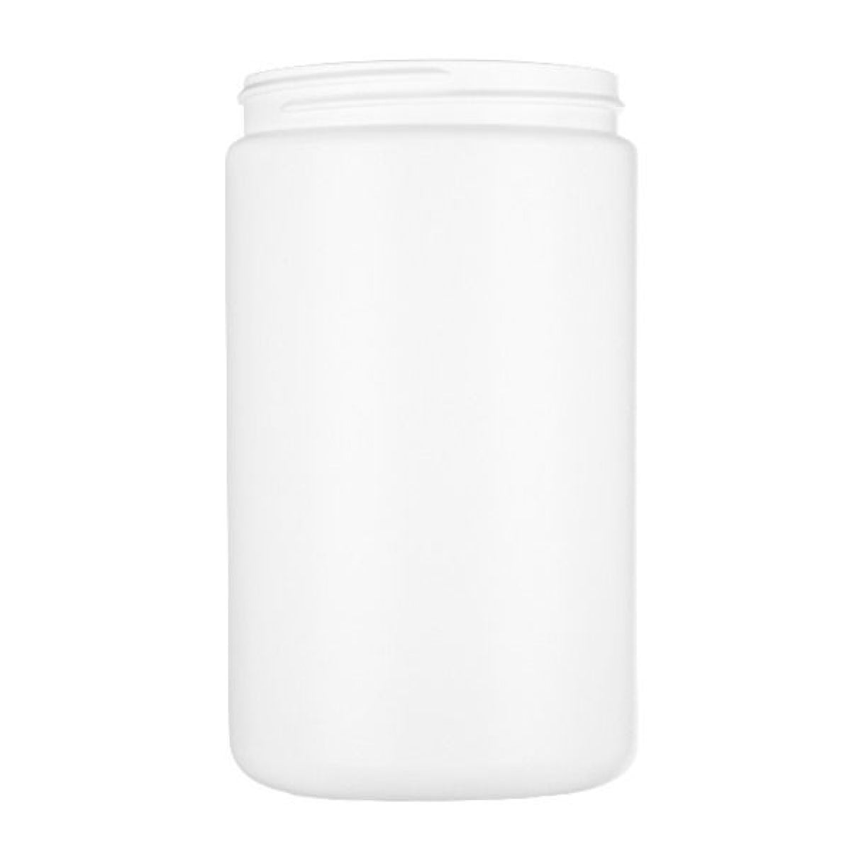 32 oz Wide Mouth HDPE Jars - White - Plastic Jar | General Bottle Supply