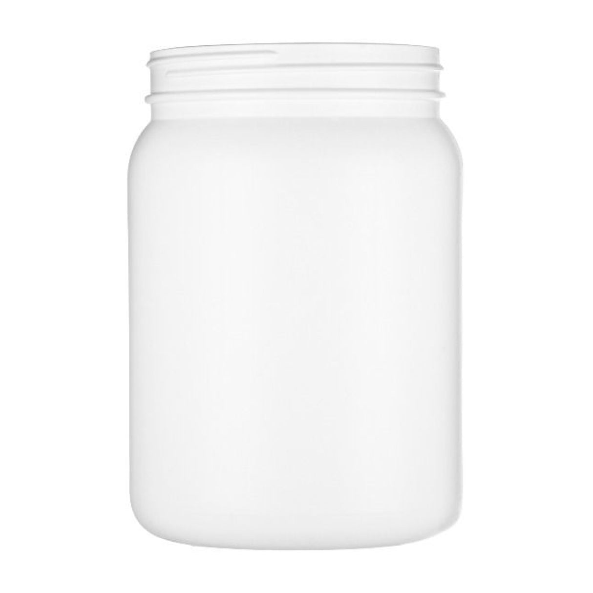 64 oz Wide Mouth HDPE Jars - White - Plastic Jar | General Bottle Supply
