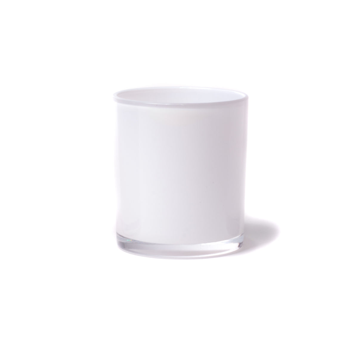 10oz Glass Candle Jar - White (Internal) - Glass Jar | General Bottle Supply