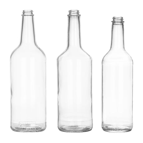 1 L Bar Mix Bottle - Glass Bottle | General Bottle Supply