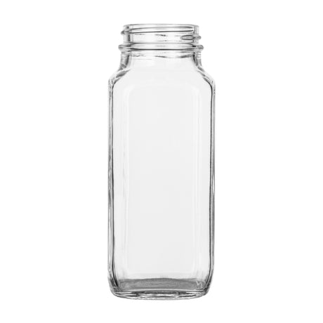 8 oz French Square Bottle - Glass Bottle | General Bottle Supply