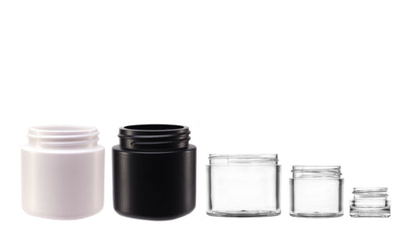 Plastic Cannabis Jars