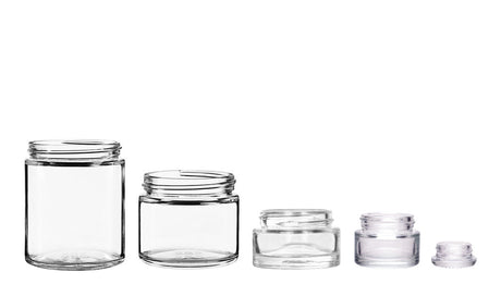 Glass Cannabis Jars