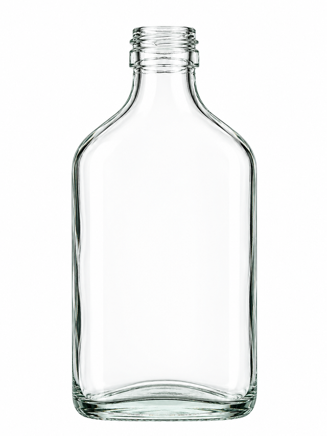 100 ml Flask Glass Bottle - Glass Bottle | General Bottle Supply