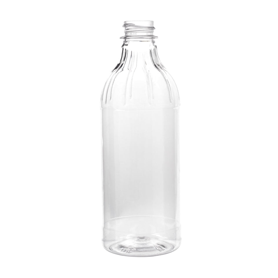 16 oz Plastic Vinegar PET Bottles - Clear - Plastic Bottle | General Bottle Supply