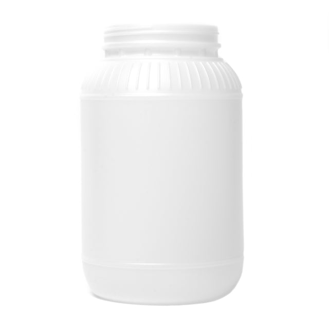 1 Gallon Wide Mouth HDPE Jars - Natural - Plastic Jar | General Bottle Supply