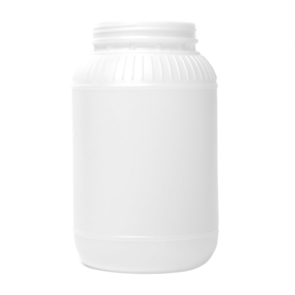 1 Gallon Wide Mouth HDPE Jars - Natural - Plastic Jar | General Bottle Supply