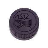 Child Resistant Caps with F217 Liner - Black with Pictorial Instructions (28/400) - Assorted Caps | General Bottle Supply