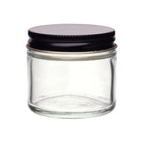 2 oz Straight Sided Glass Jars - Flint