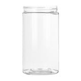 32 oz Wide Mouth PET Jars - Clear - Plastic Jar | General Bottle Supply