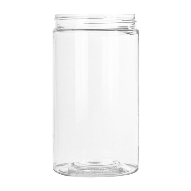 32 oz Wide Mouth PET Jars - Clear - Plastic Jar | General Bottle Supply