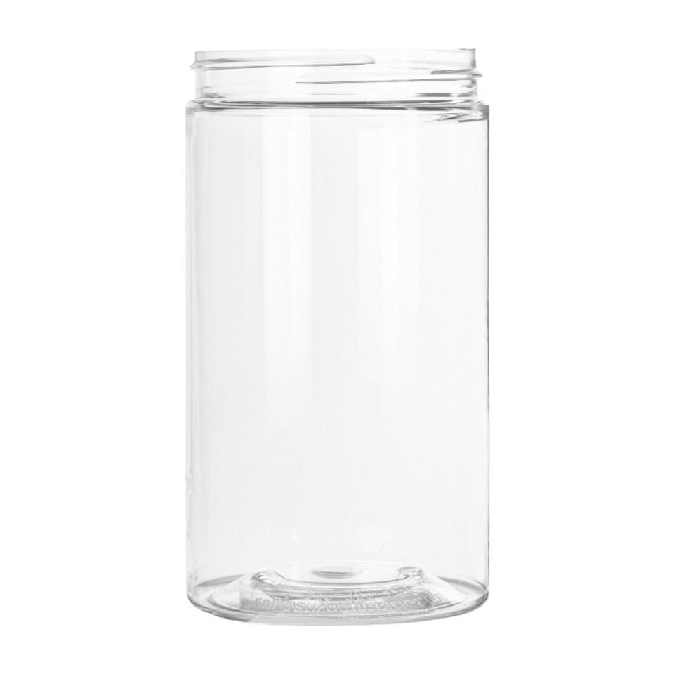 32 oz Wide Mouth PET Jars - Clear - Plastic Jar | General Bottle Supply