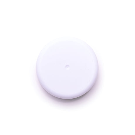 38mm Child-Resistant (CR) Cap - Matte White with Heat Seal Liner "SFYP" - Assorted Caps | General Bottle Supply