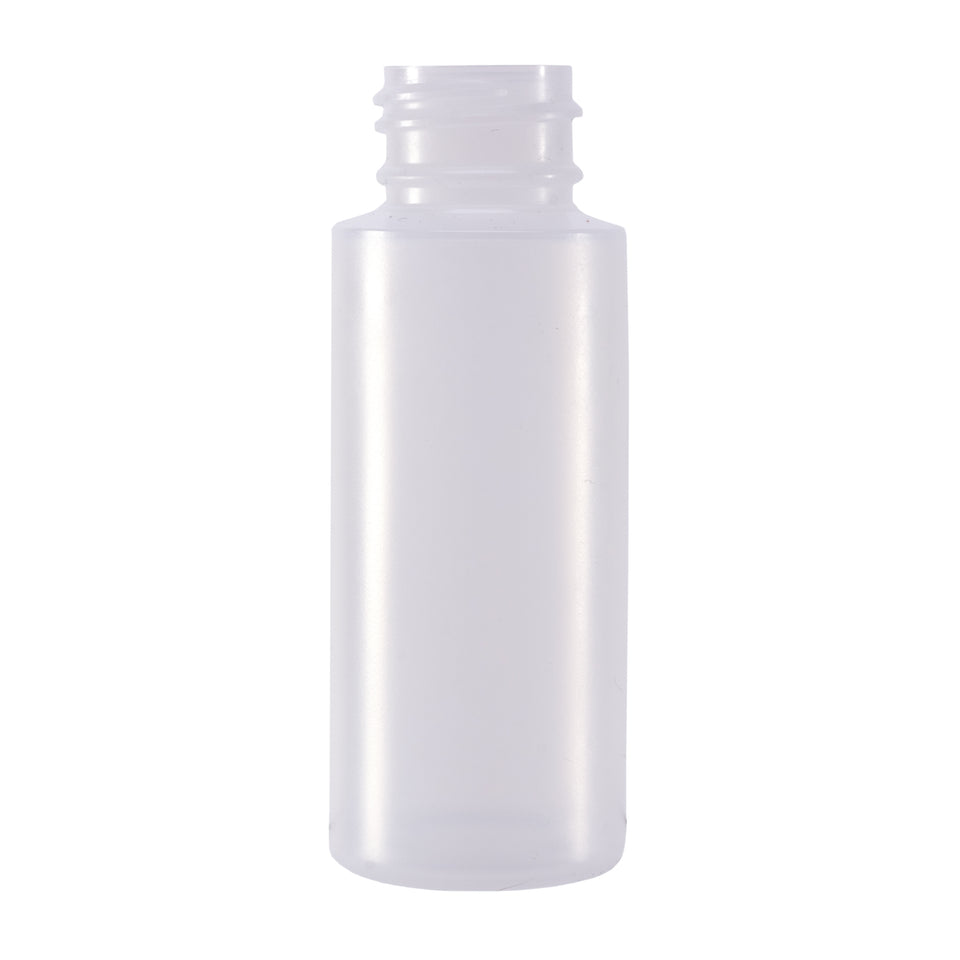 2 oz Cylinder Round LDPE Bottles - Natural - Plastic Bottle | General Bottle Supply