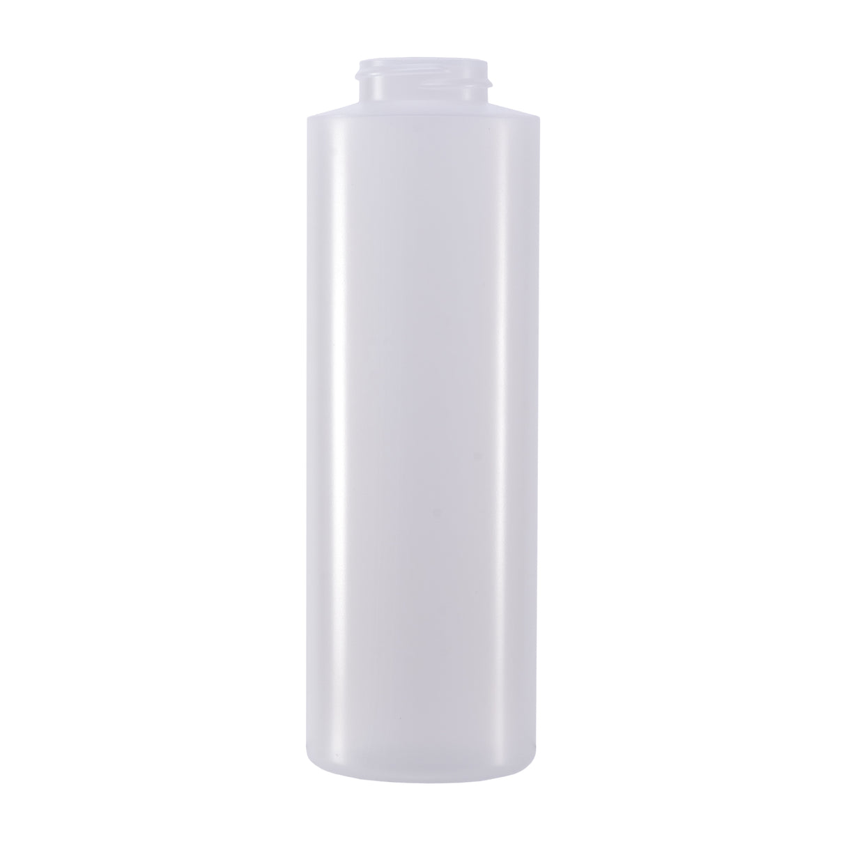 16 oz Cylinder Round LDPE Bottles - Natural - Plastic Bottle | General Bottle Supply