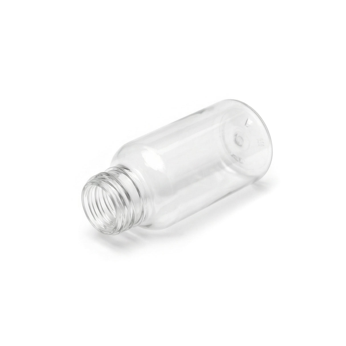 1 oz Boston Round PET Bottles - Clear - Plastic Bottle | General Bottle Supply