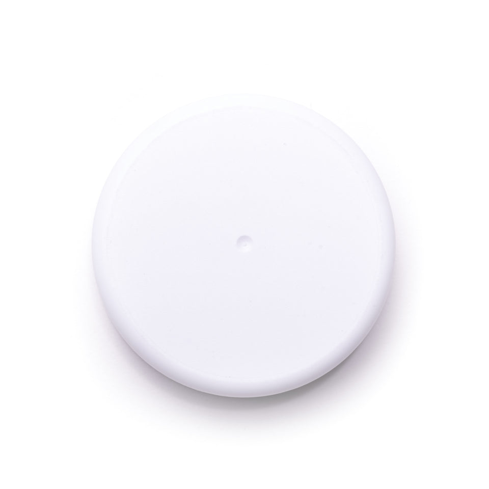 53mm Child-Resistant (CR) Cap - Matte White with Heat Seal Liner "SFYP" - Assorted Caps | General Bottle Supply