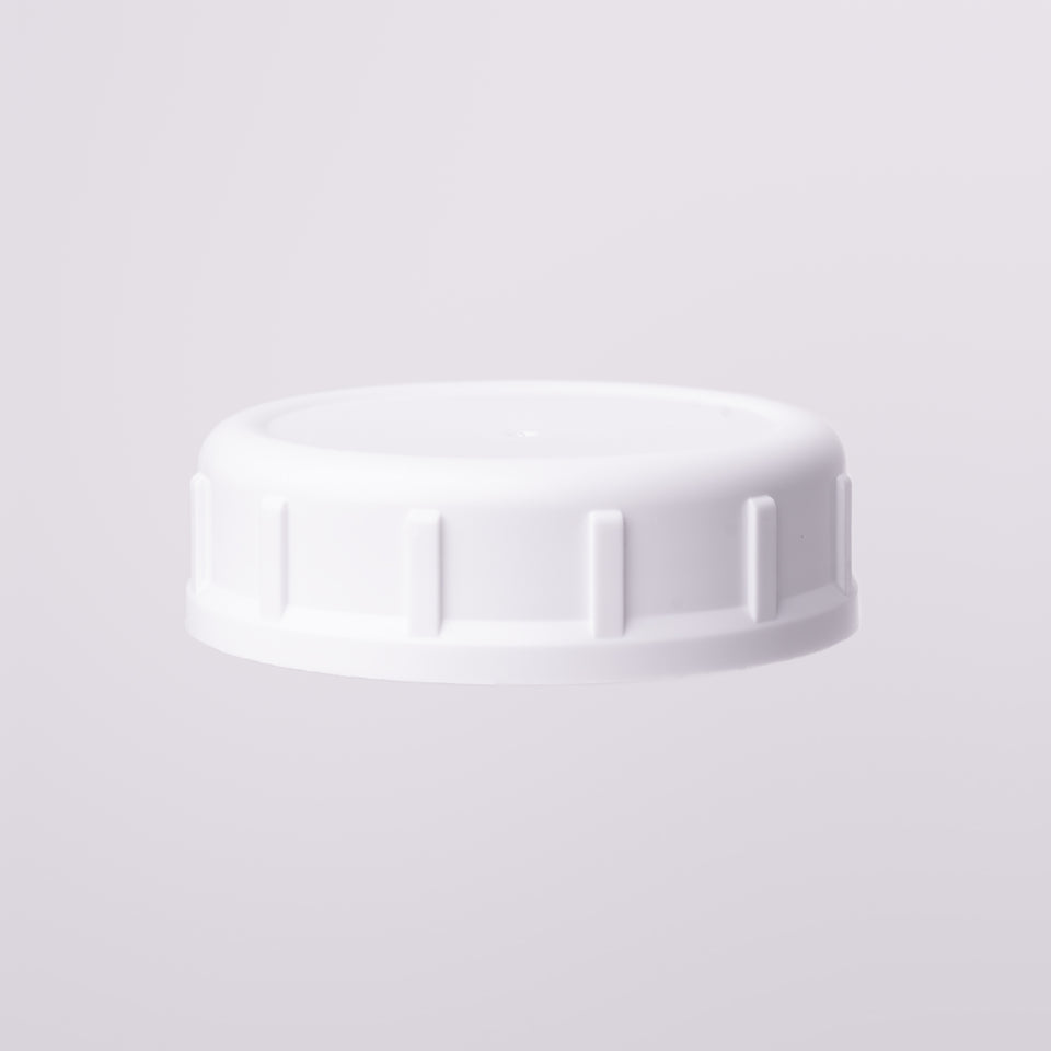 63 MM Ribbed with F-217 Liner (for use with 2.5 Gallon Industrial F-Style HDPE Container) - Assorted Caps | General Bottle Supply