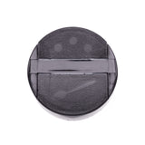 Eco Flap-Rite Flapper Caps with Pressure Sensitive (PS Liner) 5 Hole 0.125 Pour - Black 43/485 - Dispensing Caps | General Bottle Supply