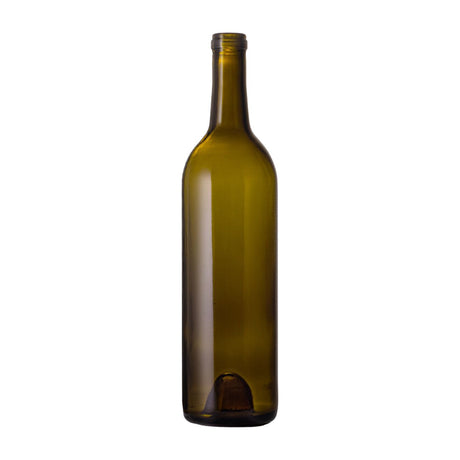 750 ml Antique Green Claret Full Punt 482 Grams - Glass Bottle | General Bottle