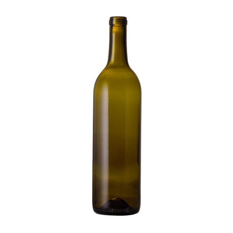 750 ml Antique Green Claret Mini Punt 454 Grams - Glass Bottle | General Bottle