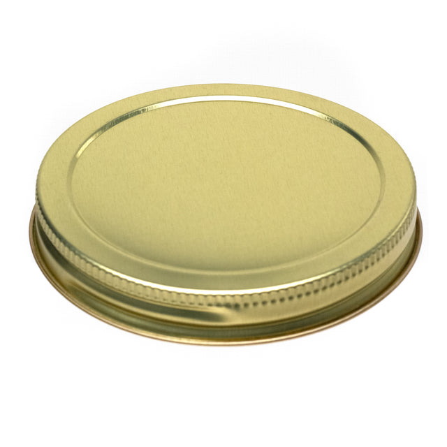 Metal Caps with Plastisol Liner - Continuous Thread - Gold (89/400) - Assorted Caps | General Bottle Supply