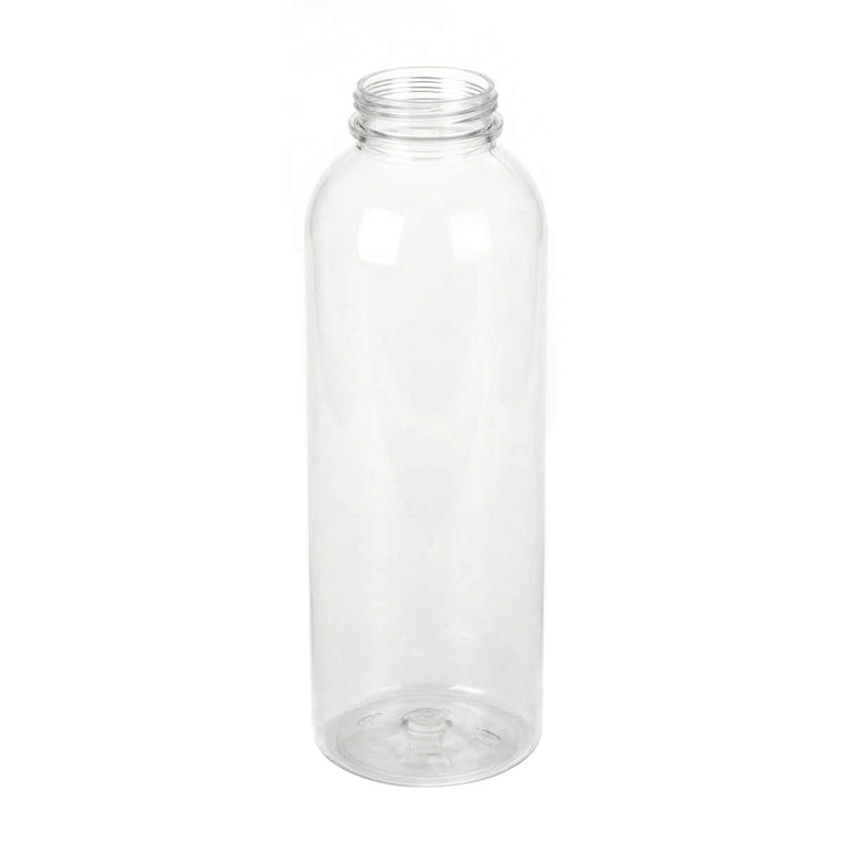 8 oz Round PET Juice Bottles - Clear - Plastic Bottle | General Bottle Supply