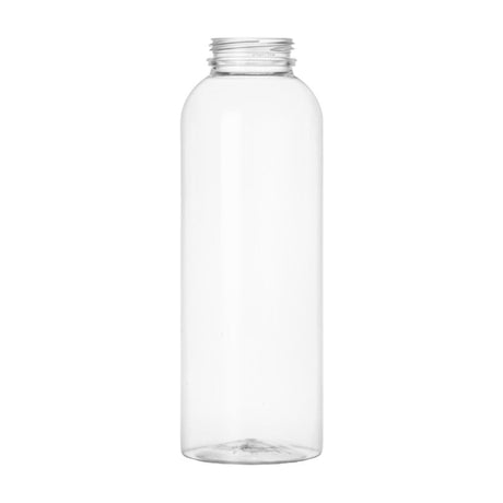 8 oz Round PET Juice Bottles - Clear - Plastic Bottle | General Bottle Supply