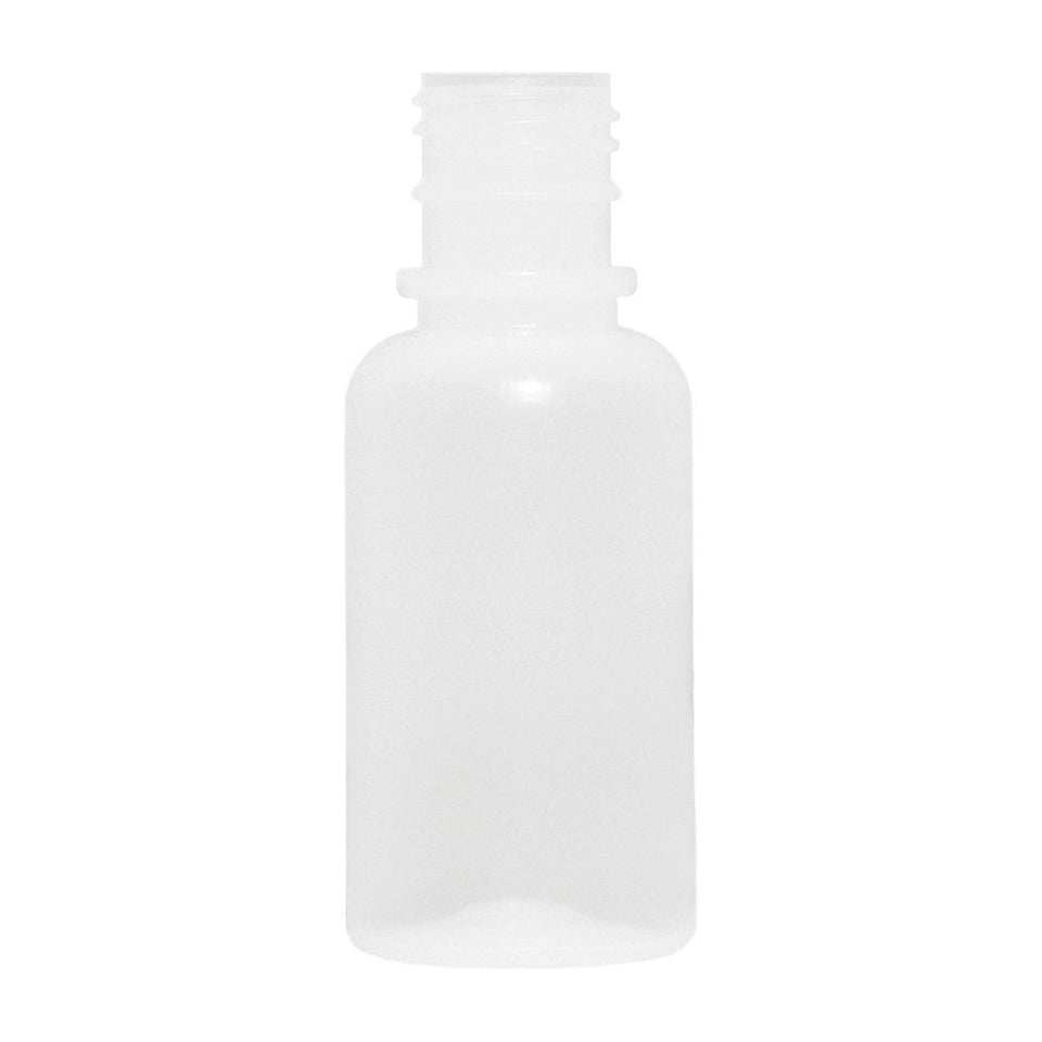 0.5 oz Boston Round LDPE Bottles - Natural - Plastic Bottle | General Bottle Supply