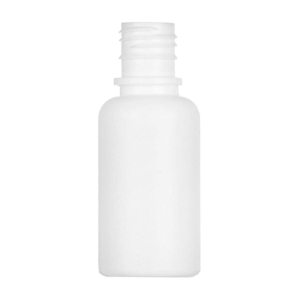 0.5 oz Boston Round LDPE Bottles - White - Plastic Bottle | General Bottle Supply
