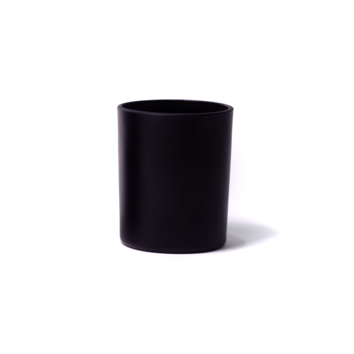 7oz Glass Candle Jar - Black Frosted - Glass Jar | General Bottle Supply