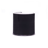 Disc or Press Top - Ribbed - Black (24/410) - Assorted Caps | General Bottle Supply