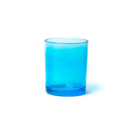 7oz Glass Candle Jar - Blue Gradient - Glass Jar | General Bottle Supply
