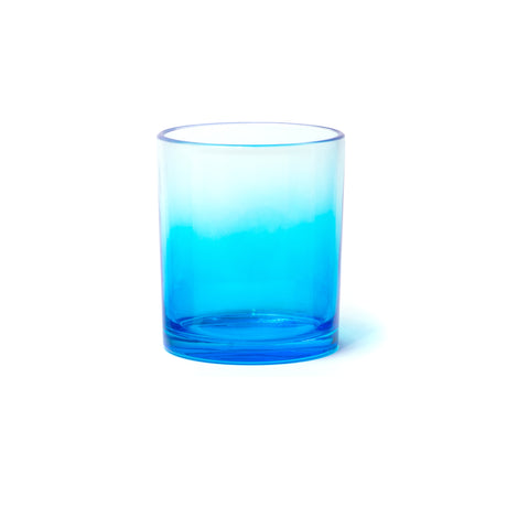 10oz Glass Candle Jar - Blue Gradient - Glass Jar | General Bottle Supply