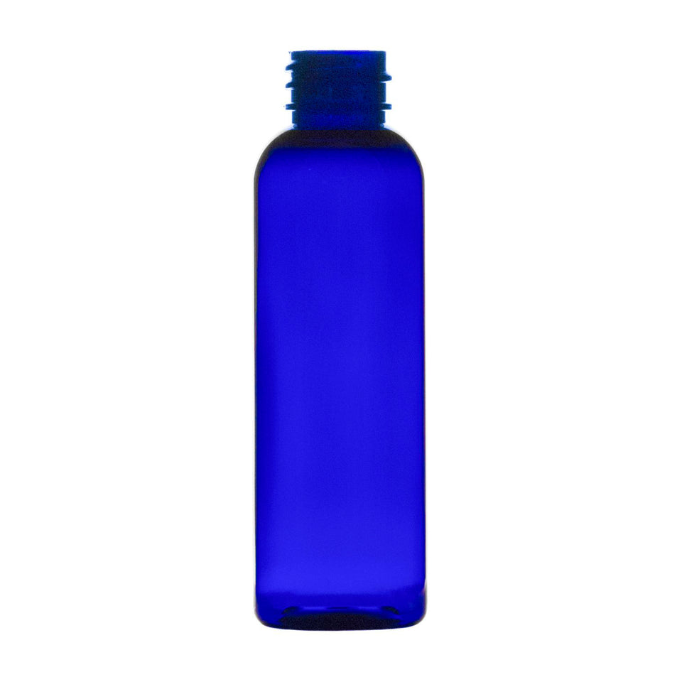 2 oz Bullet Bottles - Cobalt Blue - Plastic Bottle | General Bottle Supply