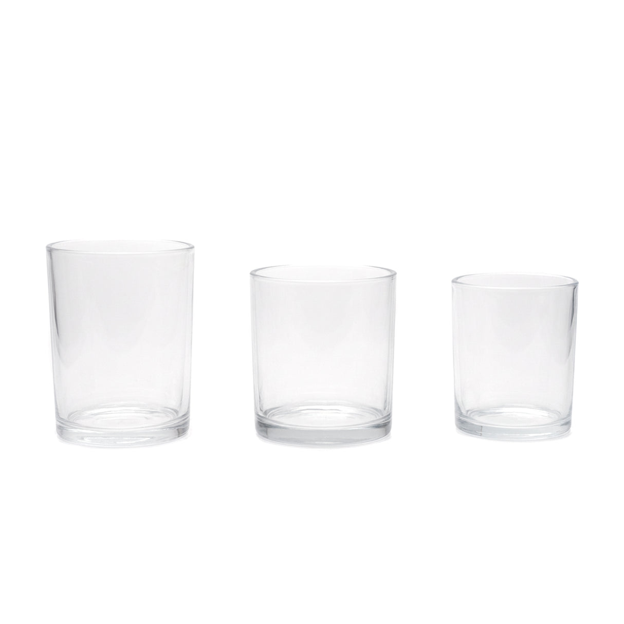 10oz Glass Candle Jar - Clear - Glass Jar | General Bottle Supply