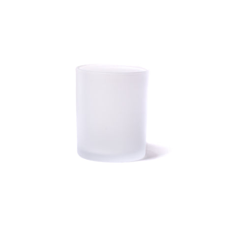 7oz Glass Candle Jar - Clear Frosted - Glass Jar | General Bottle Supply