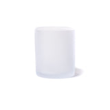 10oz Glass Candle Jar - Clear Frosted - Glass Jar | General Bottle Supply