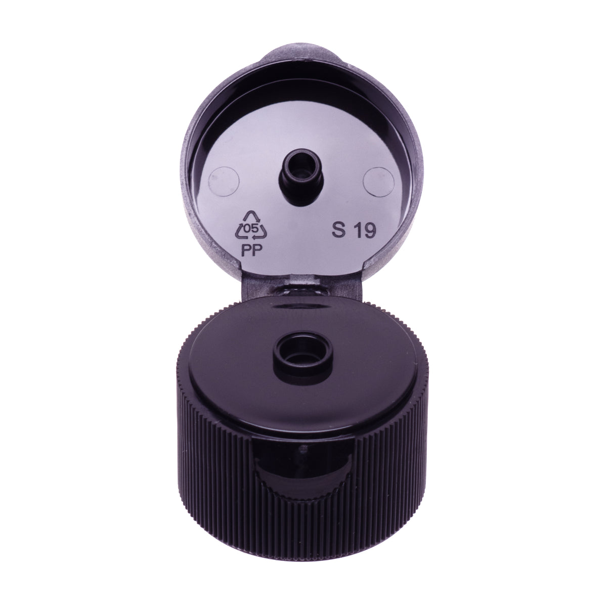 Press Top Cap 24/410 Ribbed Disc or Press Top - Secure Closure | General Bottle Supply