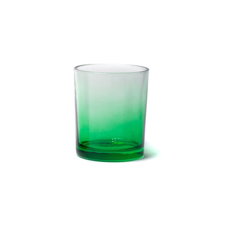 7oz Glass Candle Jar - Green Gradient - Glass Jar | General Bottle Supply