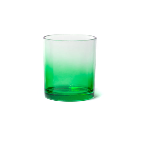 10oz Glass Candle Jar - Green Gradient - Glass Jar | General Bottle Supply