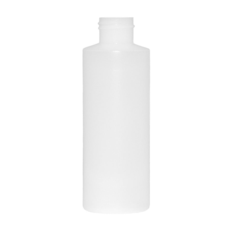 4 oz Cylinder Round HDPE Bottles - Natural - Plastic Bottle | General Bottle Supply
