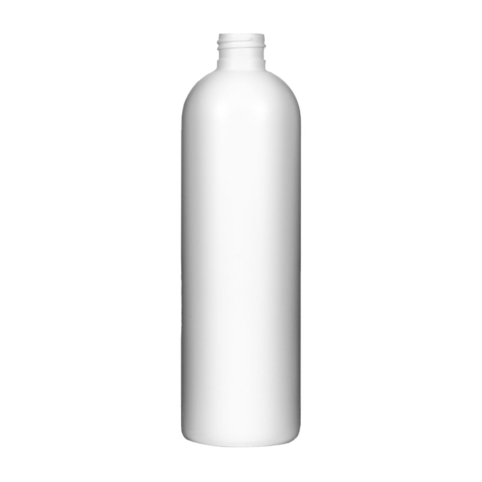12 oz Imperial HDPE Bottles - White - Plastic Bottle | General Bottle Supply