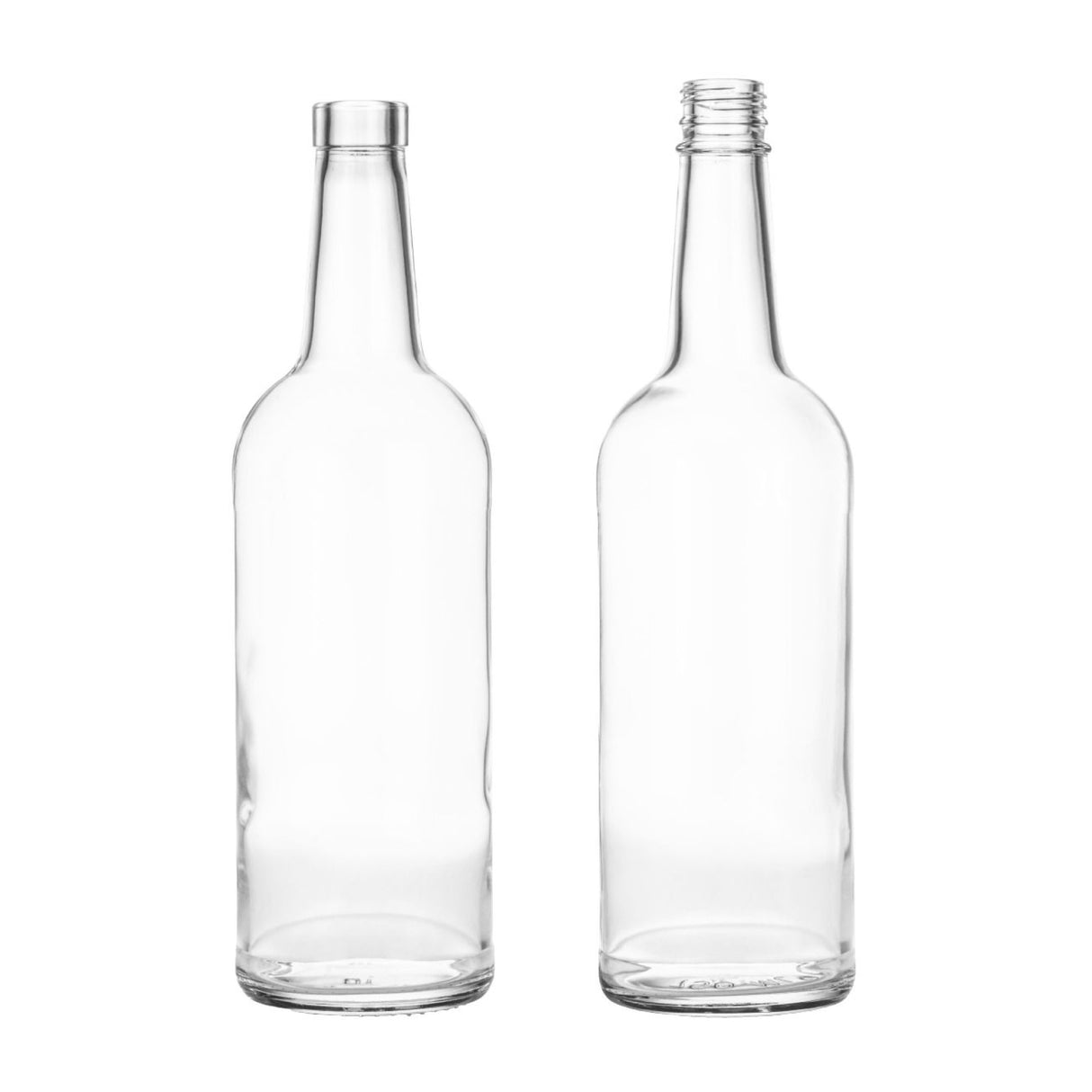 750 ml Lincoln Liquor Bottle - CT Finish - Glass Bottle | General Bottle