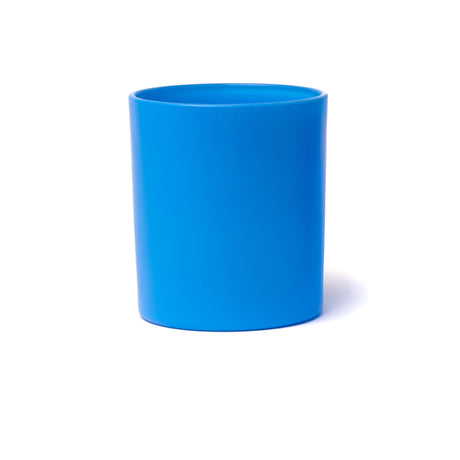 15oz Glass Candle Jar - Matte Blue - Glass Jar | General Bottle Supply
