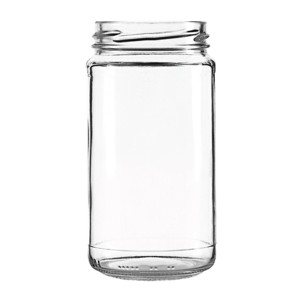 12 oz Paragon Jars - Lug Thread - Glass Jar | General Bottle Supply