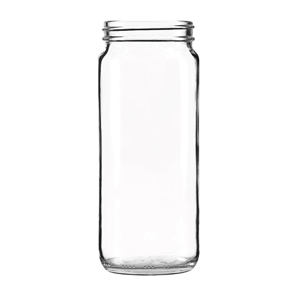 16 oz Paragon Jars - Continuous Thread - Glass Jar | General Bottle Supply